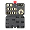 11PCS Brass Router Template Guides Bushing Kit With Lock Nut Adapter Router Guide Accessory Template Guide Bushing Kit