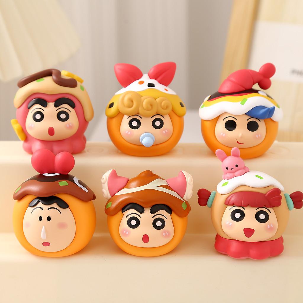 Crayon Shin Chan Cos Octopus Meatballs Ornament Toy For Sensory Play And Learning