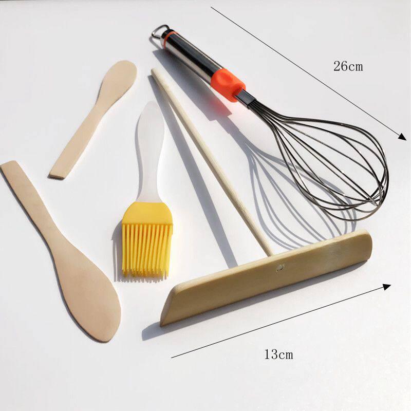 Jianbing Pancake Bamboo Spreader and Scraper Set