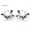 A28G-2Pc Motorcycle ATV Front L+R Brake Caliper For  ATV Quad Banshee Kodiak Grizzly YFM350 YFM400 YFM450 Raptor YFM660