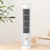 Bladeless Tower Fan USB Rechargeable 3 Speed Portable Desk Fan Electric Table Fan Portable Bladeless Fan for Living Room Bedroom