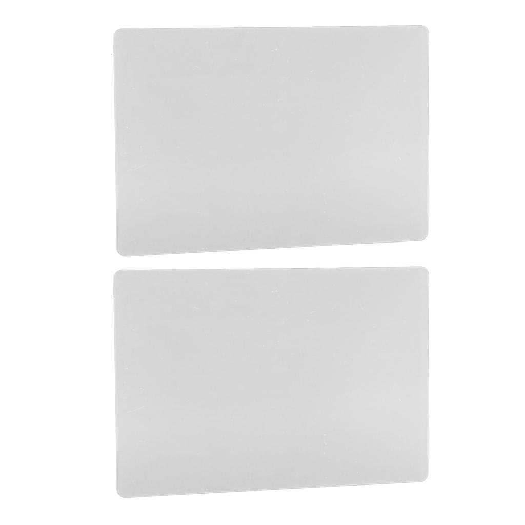 Clear Acrylic Sheet Transparent Plastic Panel Board for DIY Projects Signs Home Decor Photo Frame 2 Pieces