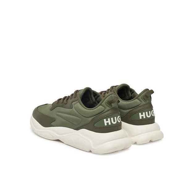 Мужские кроссовки HUGO Кеды leon 50536960 зелёные