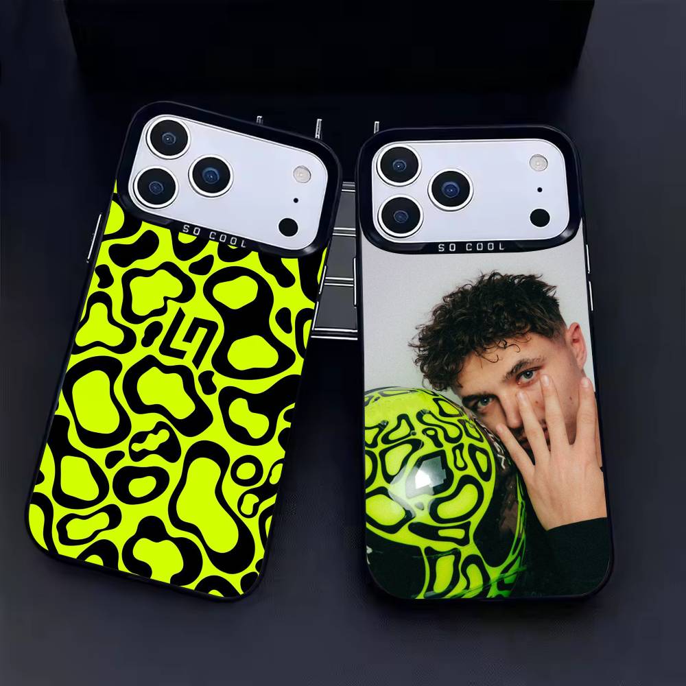 L-Lando N-Norris 4 Phone Case For iPhone17, 16,15,14,13,12 Pro Max Black Candy Matte Shockproof Cover