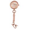 Nurse Three Pink Gold Watch with Date and Day Display 10 ATM Water Resistant Nurse Accessories Pink 1095268A
