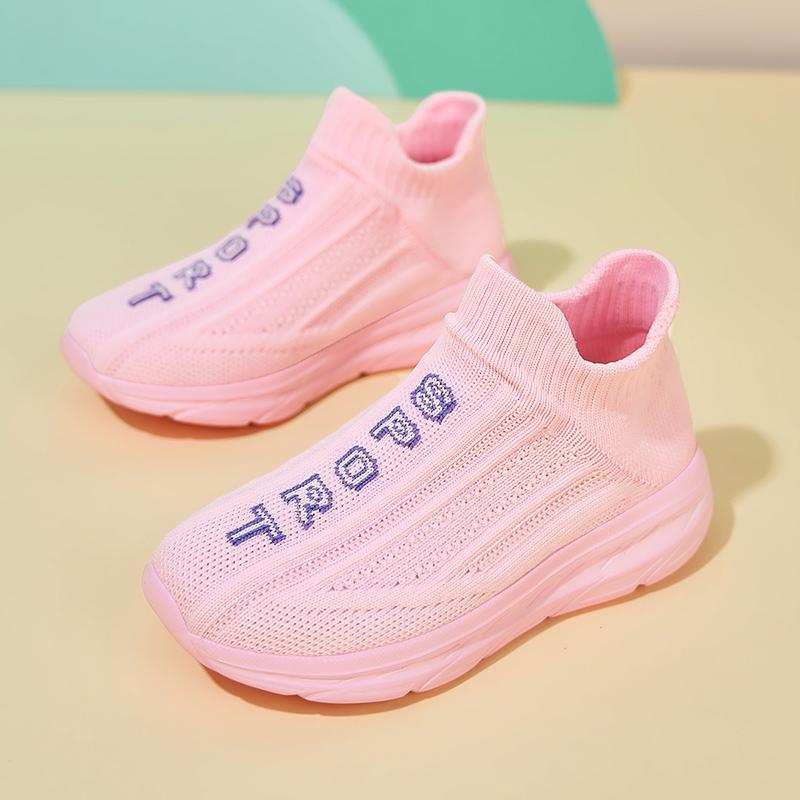 Children's shoes Girls' shoes Summer new breathable mesh shoes Children's slip-on shoes girls' sneakers