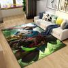 3D WOW, World of Warcraft Spielbereich-Teppich, groß, Teppich für Wohnzimmer, Schlafzimmer, Sofa, Fußmatte, Dekoration, rutschfeste Bodenmatte für Kinder