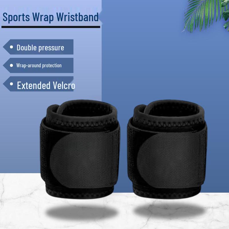Cross-Border Sports Wristband: Compression Support for Weightlifting, Badminton, Volleyball & Tenosynovitis Protection