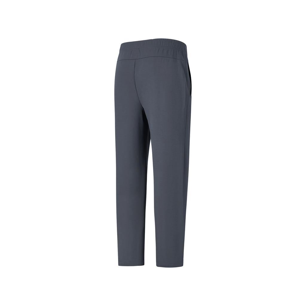 Skechers Casual Fashion Simple Versatile Knitted Sports Pants Men Bottoms Charcoal-Gray P225M091-000G
