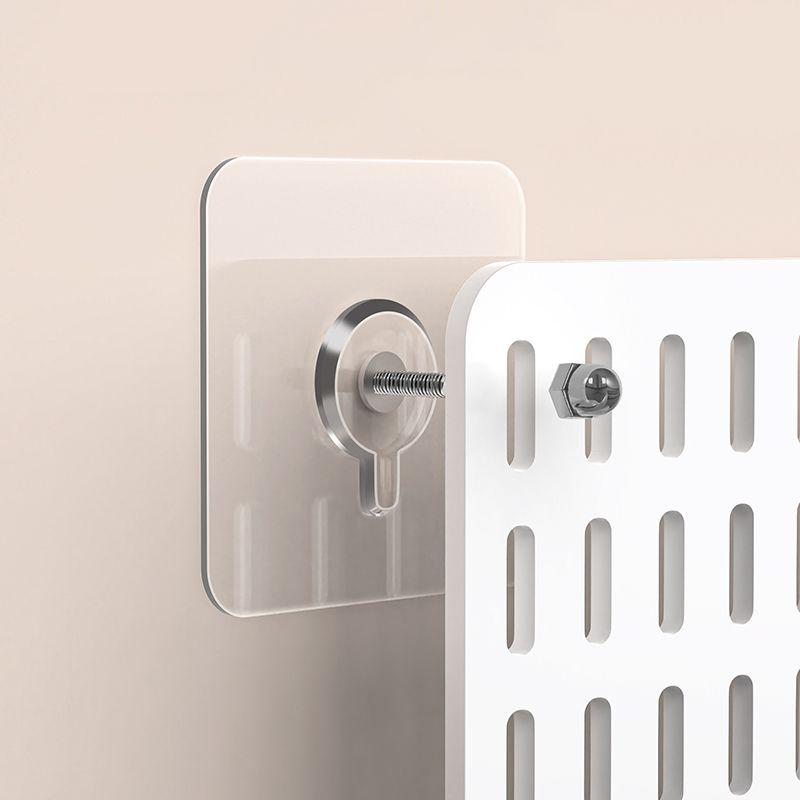 10/150x Transparent Wall Hook Stickers No Drilling No Nail Self-adhesive Photo Frame Clock Screw Hooks Hangers Holder Organizers