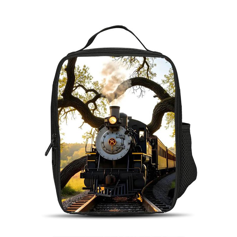 Train Ice Pack, Large Capacity, Lightweight and Compact, Printed New Style, Best School Companion for Boys and Girls