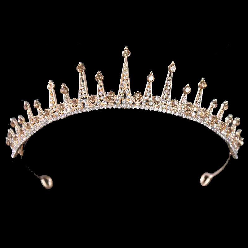 Bridal Crown Baroque Headband Princess Crown Wedding Hair Accessories Performance Crown Tiara