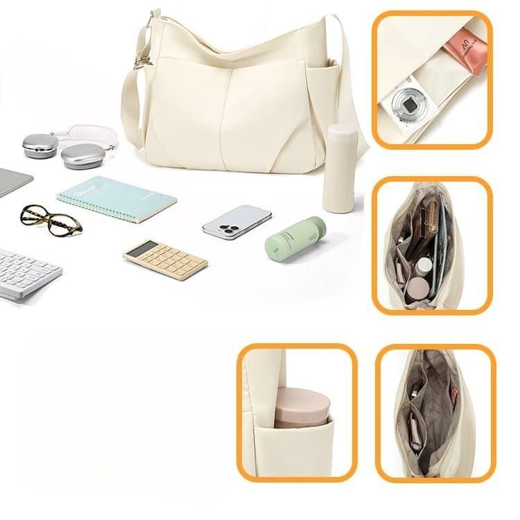 Simple shoulder bag large capacity messenger tote women's bag