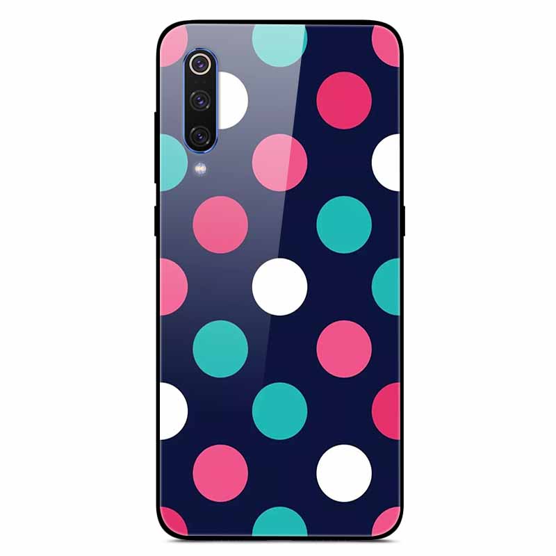 For Xiaomi Mi A3 Cases Luxury Tempered Glass Space Phone Covers for Xiaomi MI 9 Lite Case 9lite MiA3 Hard Back Shell Protective