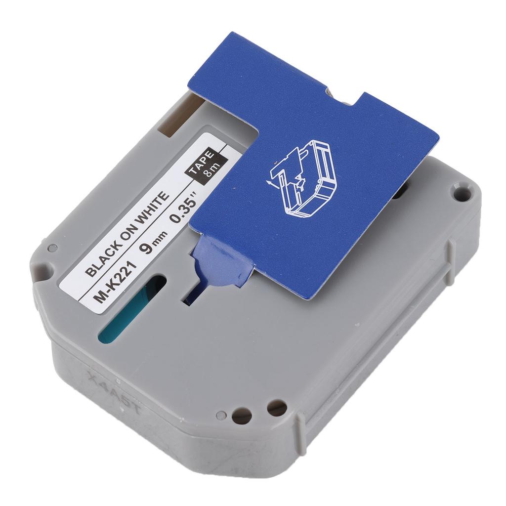 Etiket Şeridi Yedek Siyah Beyaz 23ft Uzunluk Net Baskı Etiket Yazıcı Şeridi LM210D 420 LM500TS İçin