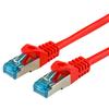 Professional Patch Cable LOGON SF/UTP 1M - CAT5E - Red, TCR55SS010R