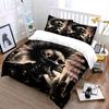 "Skull Punk Art Decoration Set" Soft Skin-Friendly Bedding Set Includes 1 Duvet Cover And 2 Pillowcase Gift