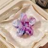 1/6pcs Rendering Frangipani Hair Clip for Woman Elegant Shark Clip Girls Ponytail Clip Hair Clamp Hair Accessories