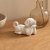 3D Printed Dog Figurine Cute Puppy Figures Small Animal Figurines Realistic Detailed Puppy