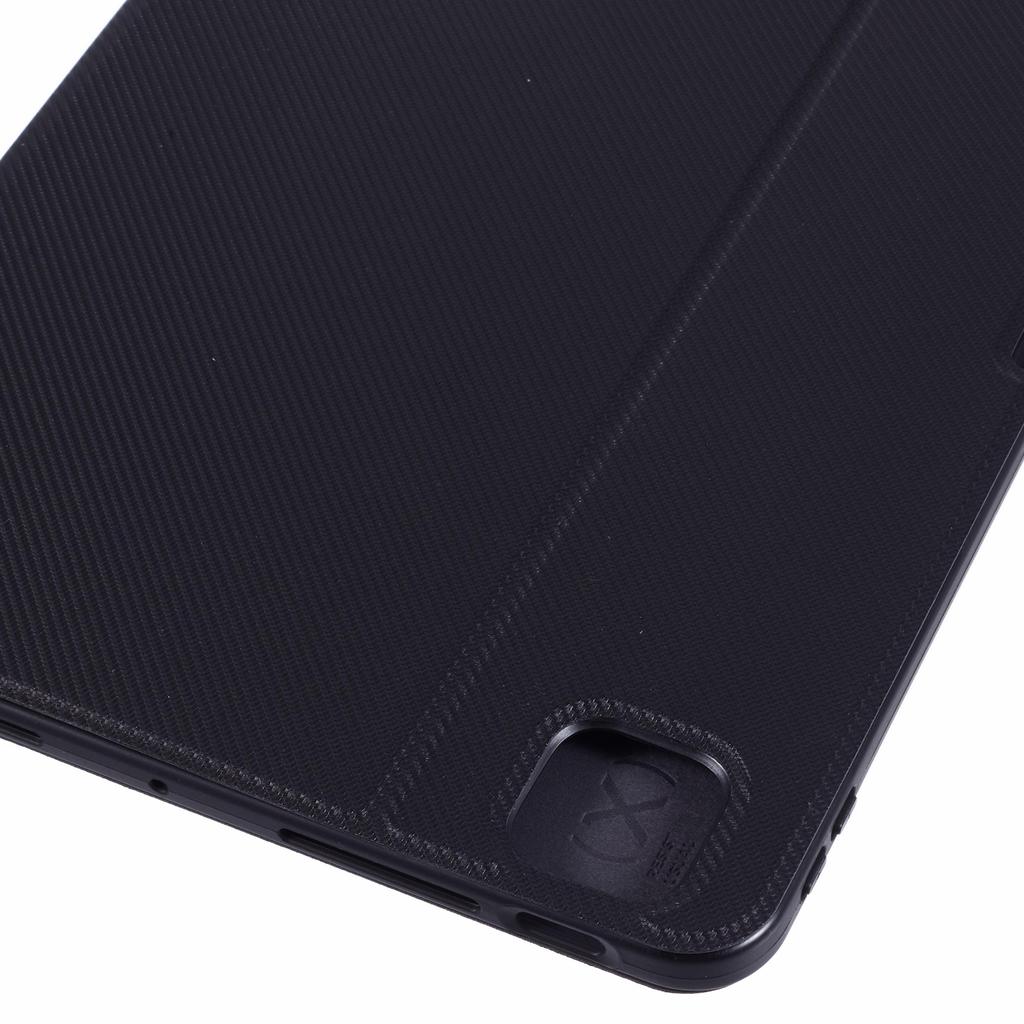 X-LEVEL For iPad Air 13 (2025)/(2024) Case Carbon Fiber Texture Leather Tablet Cover with Stand Pen Holder
