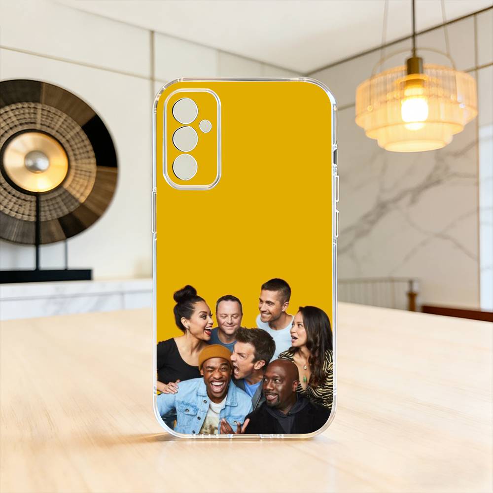 

The R-rookie TV Phone Case Transparent Silicone Soft For SamsungA10,12,20,21S,30,31,40,50,51,52,70,71 Samsung a31