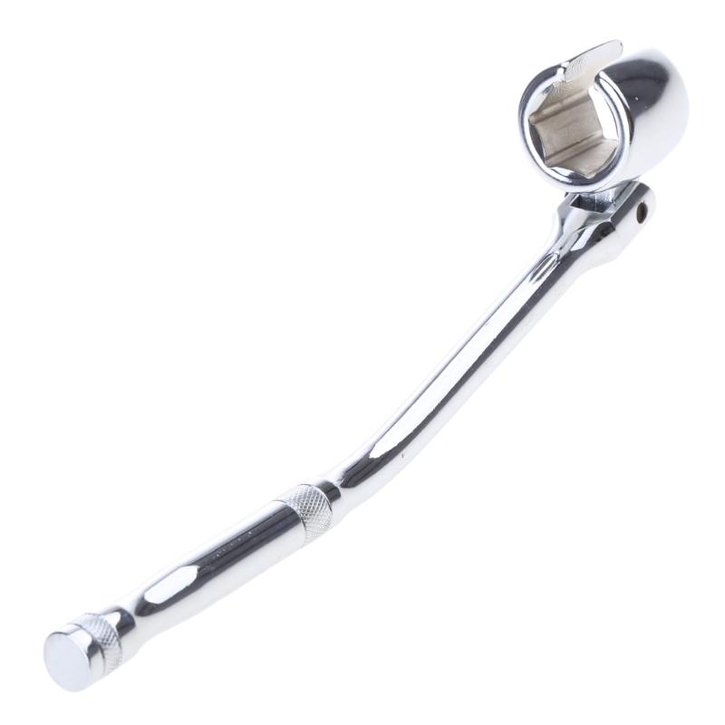 

O2 Oxygen Sensor Flexible Double Sided for Head Wrench Removes & Installs Auto Tools Carbon Steel Tool Manual Tool 1