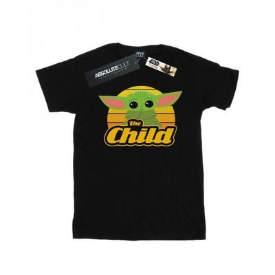 Womens/Ladies The Mandalorian The Child Retro Cotton Boyfriend T-Shirt