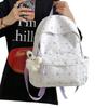 Schoolbag large capacity schoolbag junior high school high school student leisure new version Korean backpack college student travel backpack