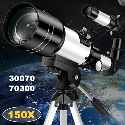 Professionelles astronomisches Teleskop, Monokular, 150-facher Zoom, HD-Nachtsicht, Mond- und Sternansicht, F30070