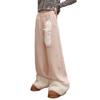 Korean Style Winter Fleece Wide-Leg Sweatpants