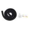 Bilge Pump Installation Kit Black 1‑1 8in Leak Proof Easy Installation Bilge Pump Hose for Bilge Pumps with 1‑1 8 Inch