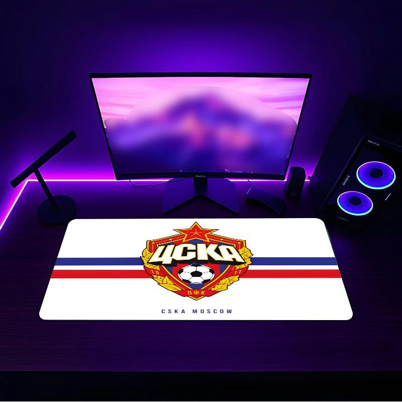 CSKA Moscow (86) Mouse pad with a non slip rubber base suitable for home offices and an ideal gift for gamers