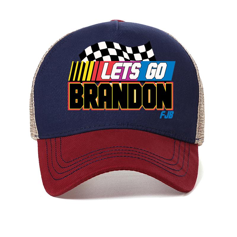 America Let’s Go Brandon Funny Unisex Women Baseball Cap Unisex Casual Adjustable Summer Mesh Breathable Hats