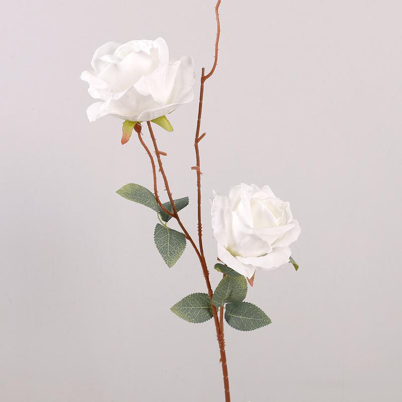 

Simulation of 2 roses, auditorium hotel decoration flower Acacia rose floral arrangement