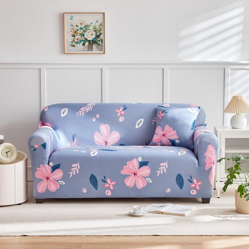 Anti Slip and Dust Proof Fabric Sofa Cover Cloth Ins Wind Elastic Sofa Cover Sofa Towel All Inclusive for All Seasons