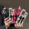 3D Phone Case for iPhone 11 13 17 Pro Max 17 Air Case iPhone 13 15 16 Pro Max 12 14 Pro Max 14 15 Plus Cute 3D Kitten Cartoon Leather
