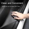 Rear Door Sill Pad for Tesla Model Y Anti Kick Film Dirt Threshold Strip PU Leather Protective Cover Inner Hidden Pads 2021-2024
