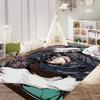 Anime Fushiguro Megumi Jujutsu Kaisen Door Mat Washable Non-Slip Living Room Sofa Chairs Area Mat Kitchen Doormat Area Rug
