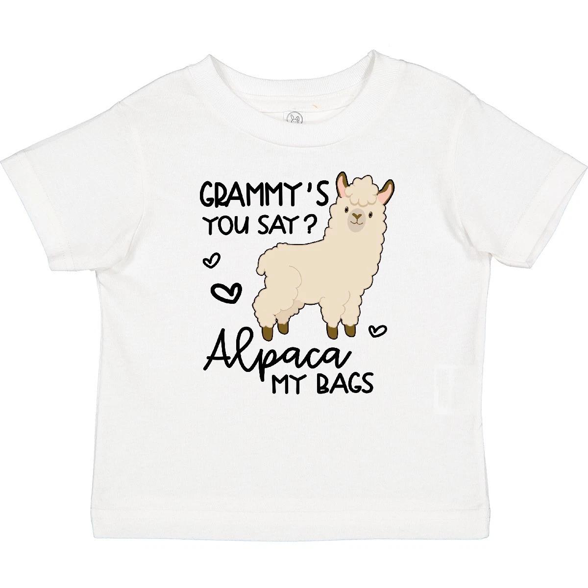 

Inktastic Grammy s You Say Alpaca My Bags Baby T-Shirt Animals Llama Cute House 100