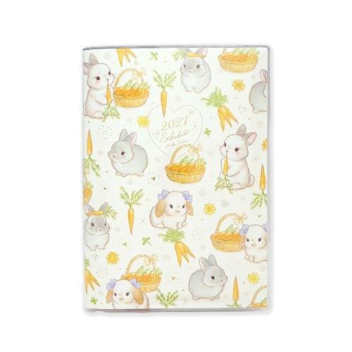 Clothes Pin Miki Takei 2027 Pocket Planner A6 Monthly Ribbon Rabbit SB96544 October 2026 Start