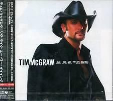 

CD TIM MCGRAW Live Like You Were Dying COCB53286 Curb Columbia R 2004 Japan CountryFolk Used