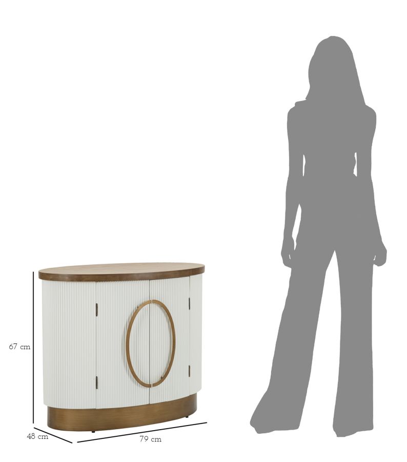 Skříň 2dveřová Tolosa Cm 79X48X67