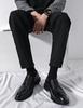 Men's Formal & Casual Leather Shoes: Soft Sole, Korean & British Style, Perfect for Weddings and Business