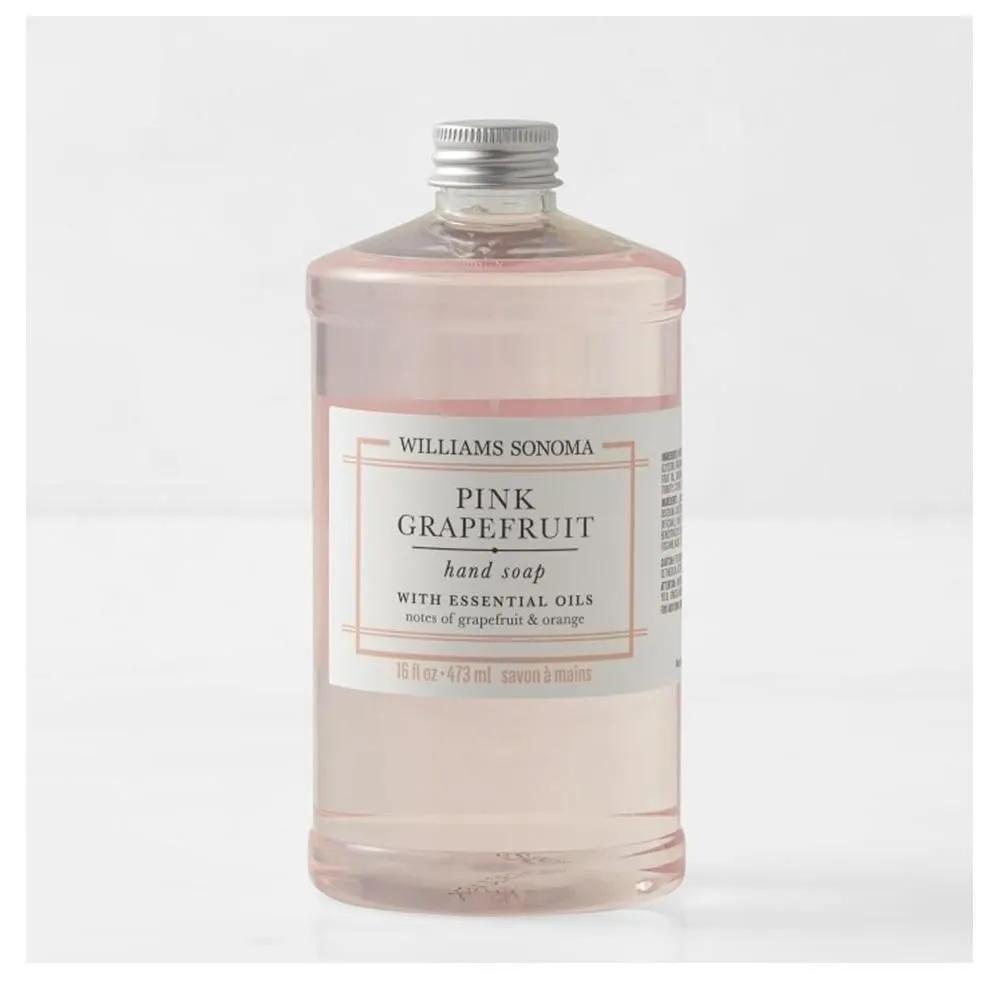 Мыло для рук Williams Sonoma 473 мл 1 шт. Розовый грейпфрут Williams Sonoma Мыло для рук с розовым грейпфрутом, 16 унций.