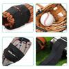 4Pcs Baseball Glove Wrap Lacing Strap Baseball Equipment Wrap Adjustable Elastic Bands Baseball Glove Strap with Sticker