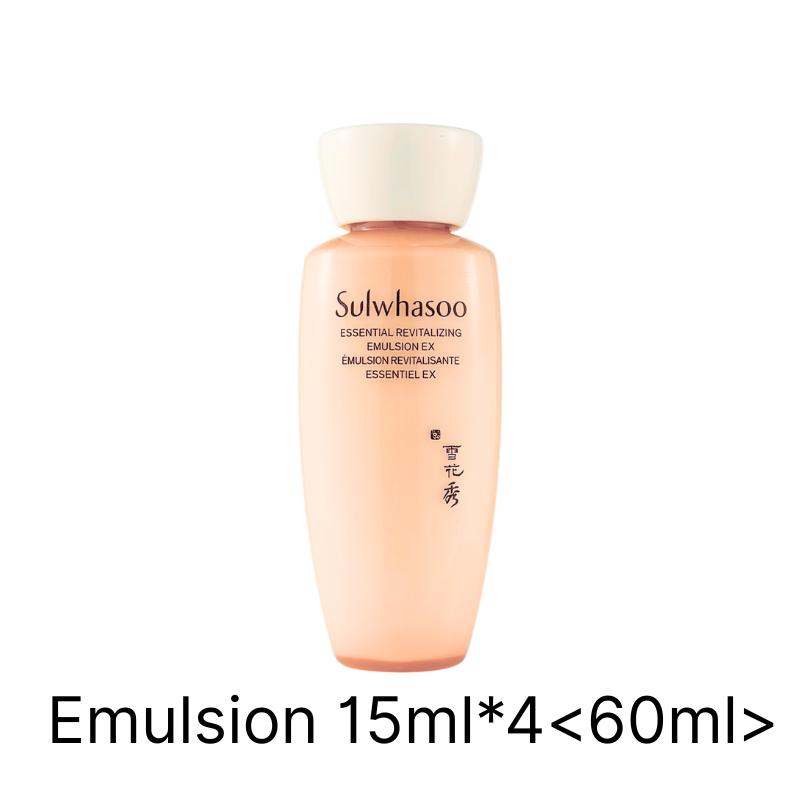 Sulwhasoo Esenciální revitalizační voda 15 ml*4, Emulze 15 ml*4 <Vzorek>