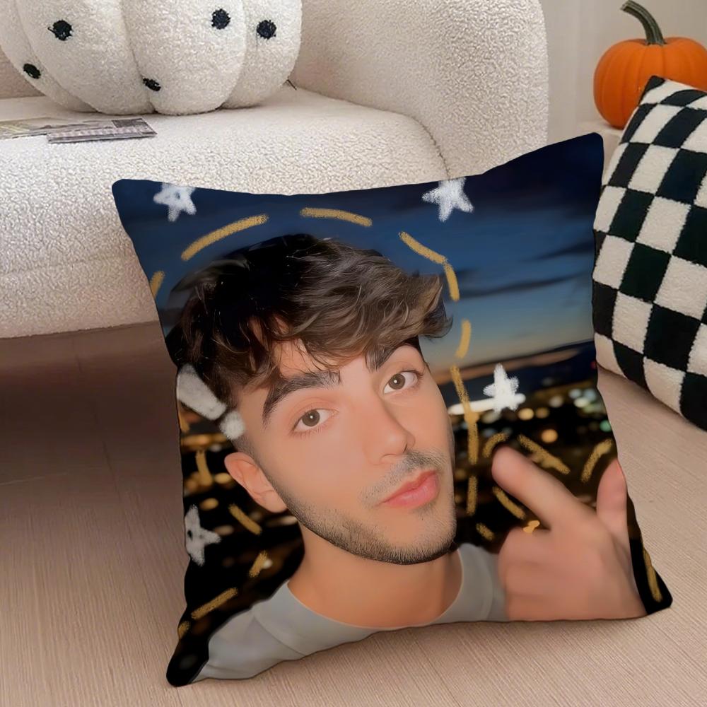 Creative Funny Argentine Creator FFede Vigevani Cushion Cover Throw Pillow Cover Hidden Button Durable Polyester Chair Cushion