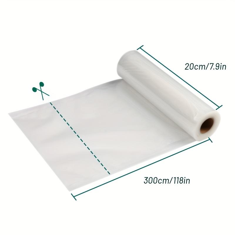3m/roll vacuum seal bags - durable, BPA-free, tear-resistant, easy-cut. Ideal for sous vide, meal prep, beef storage kitchen