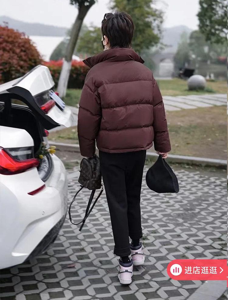 

Хлопковая одежда школьницы свободное короткое зимнее пальто утолщенное зимнее хлопковое пальто XL красный