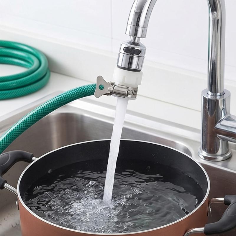 Mehrzweck-Wasserhahnadapter Wasserhahn-Kupplung Wasserhahnanschluss Gartenschlauch Rohrverschraubung für Haushalt und Garten